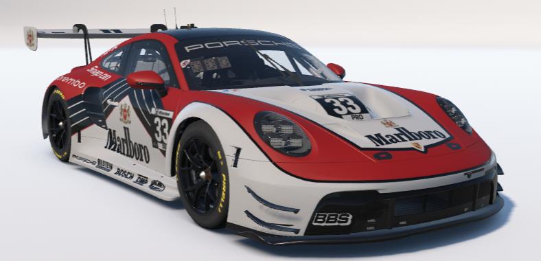 Preview of Marlboro Porsche 911 GT3 R (992) by Ronald Lawson2