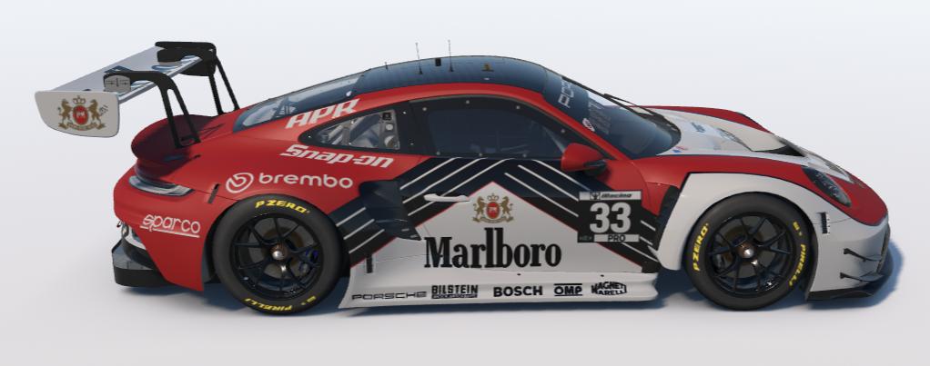 Preview of Marlboro Porsche 911 GT3 R (992) by Ronald Lawson2