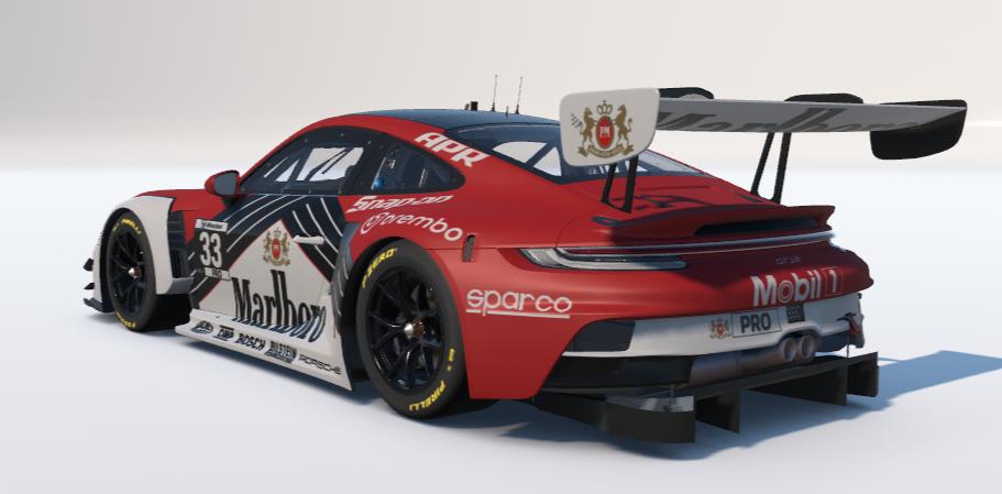 Preview of Marlboro Porsche 911 GT3 R (992) by Ronald Lawson2
