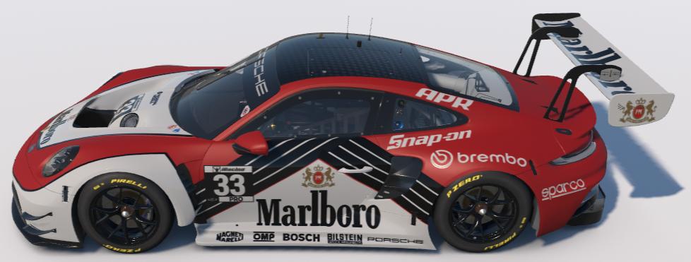 Preview of Marlboro Porsche 911 GT3 R (992) by Ronald Lawson2