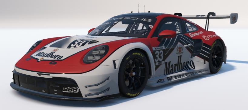 Preview of Marlboro Porsche 911 GT3 R (992) by Ronald Lawson2