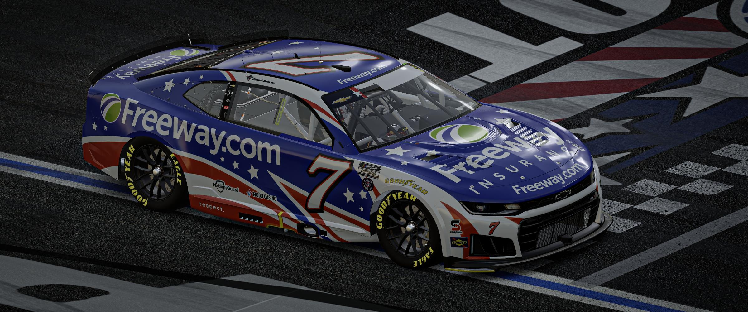 Preview of #7 - Daniel Suarez - Freeway Insurance - Coke 600 WINNER by Chad Mikosz