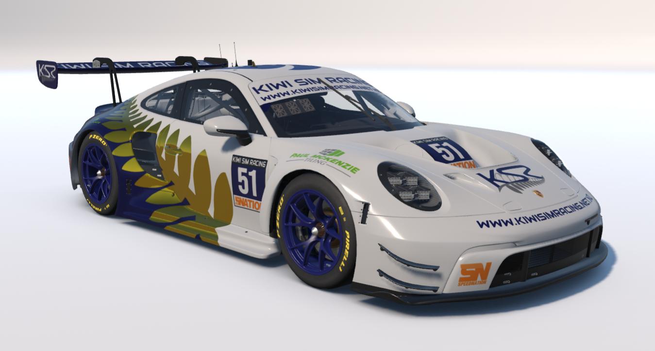 Preview of KSR Porsche GT3 2026 Gold by Matthew Pluck2