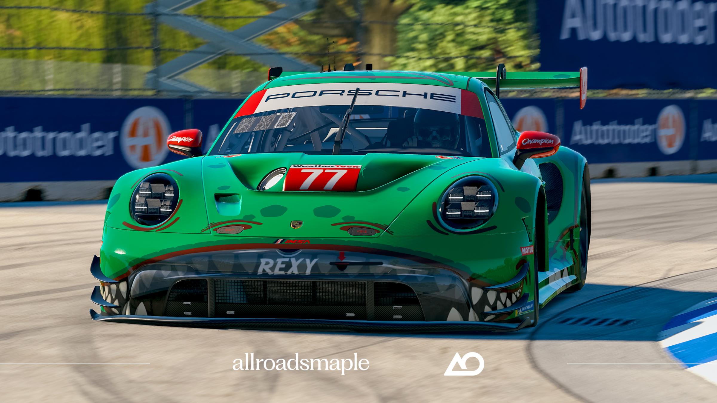 Preview of Official 2026 AO Racing IMSA GTD Pro #77 Roxy GT3 Rawr Detroit by Patryk A.