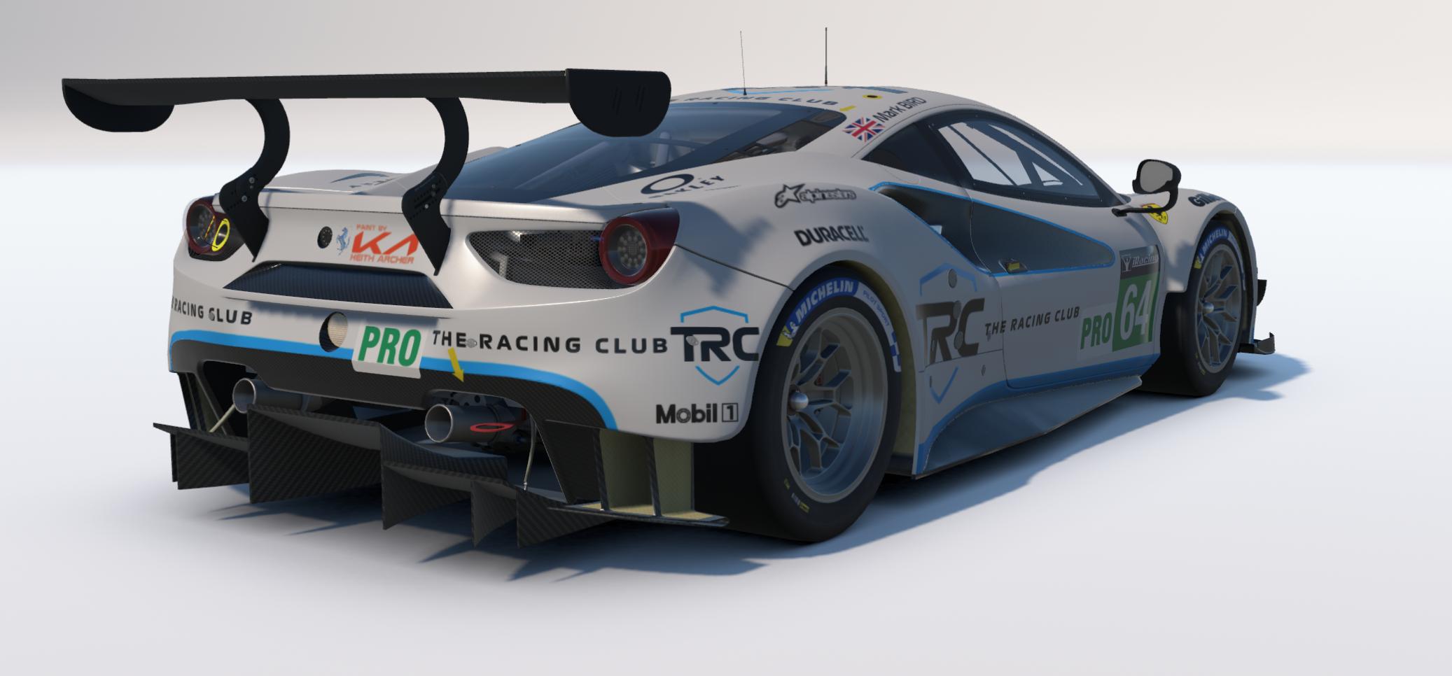Preview of The Racing Club Ferrari 488 GTE by Keith Archer