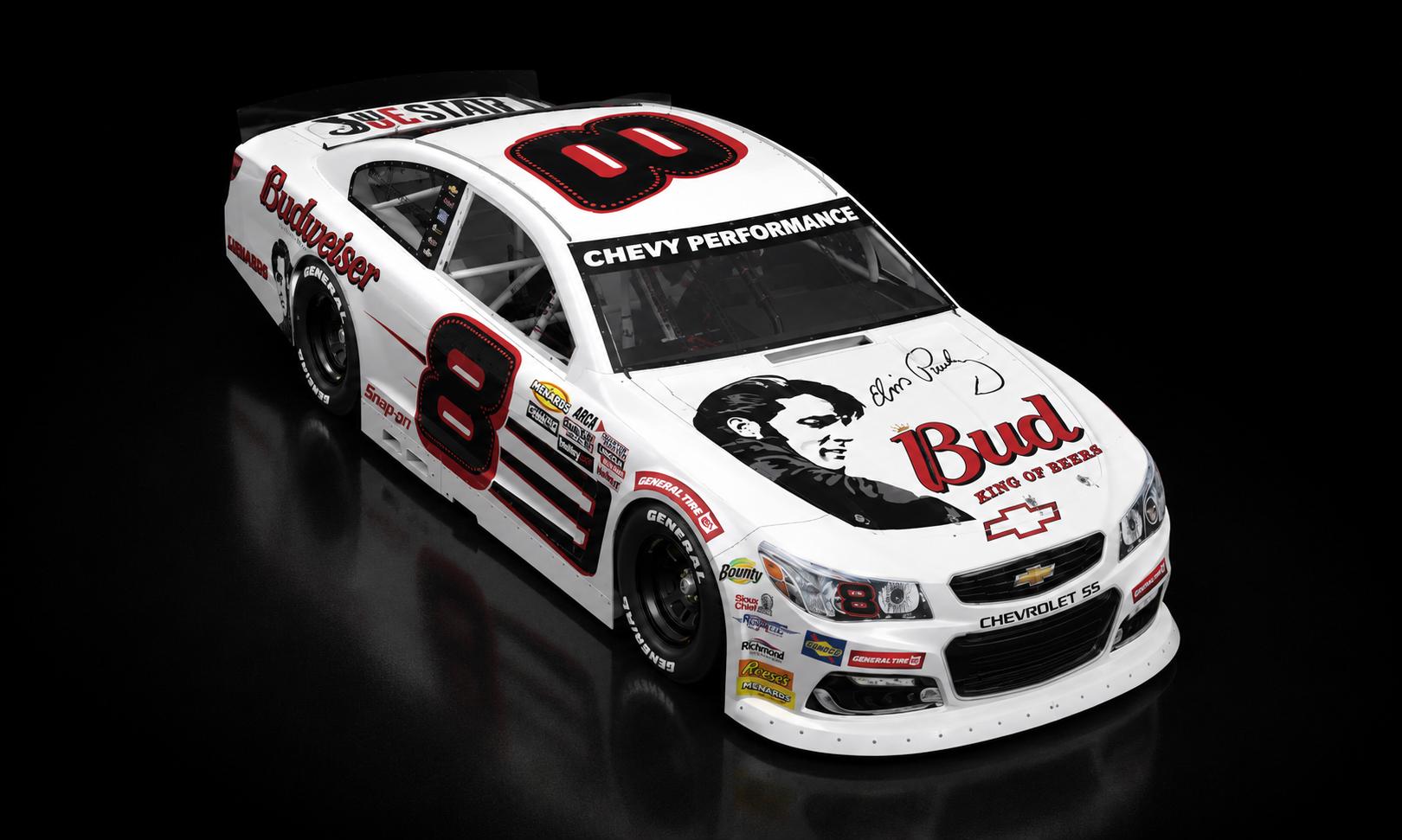 Preview of Dale Jr ARCA Elvis SS by Billy Stanley