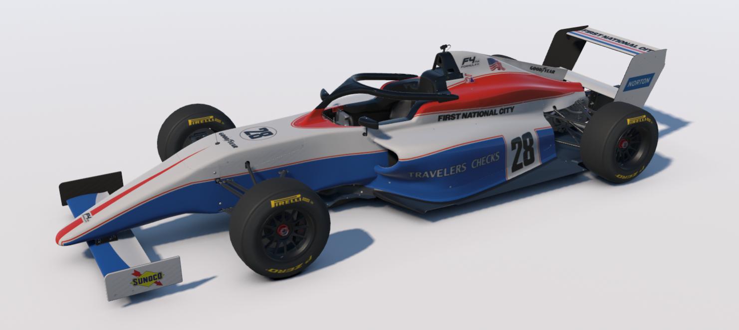 Preview of F4 Penske F1 Team livery by Diego Roldan