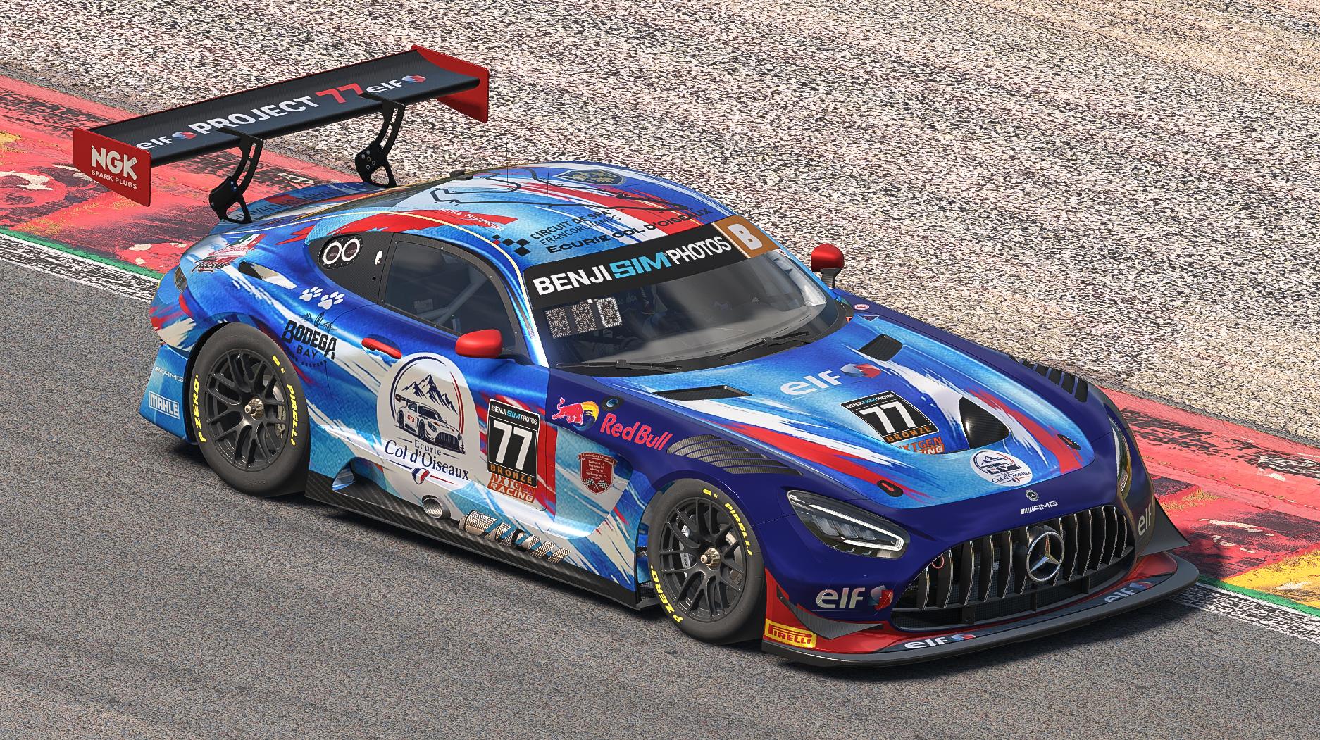 Preview of Ecurie Col dOiseaux Project 77 Mercedes AMG GT3 2026 NxtGen Spa by Mike Riedner
