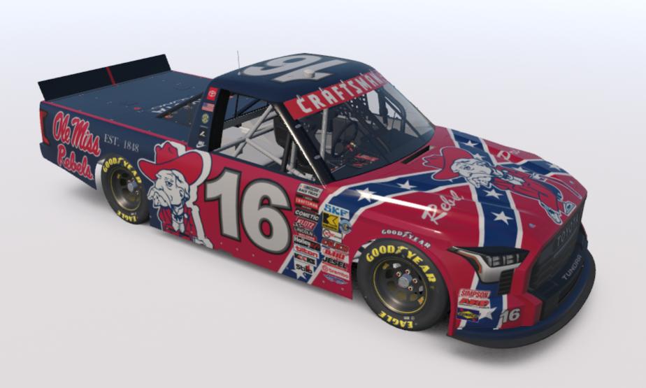 Preview of NASCAR Toyota Tundra TRD Pro - Ole Miss Rebels by Scott N.