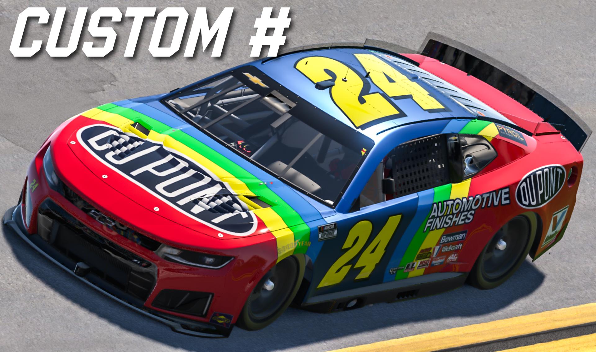 Preview of 2026 DuPont #24 Chevrolet Camaro ZL1 - Custom # by Jordan N.