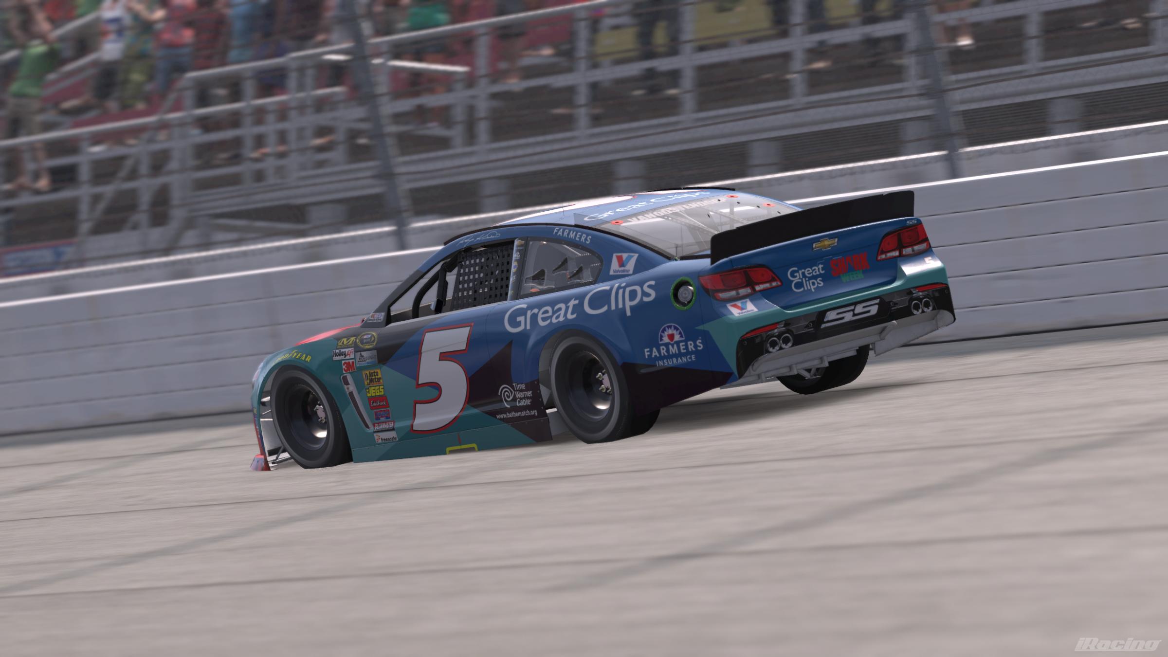Preview of Kasey Kahne #5 Shark Week 2014 [Custom Number] by Gabe Cazzolla