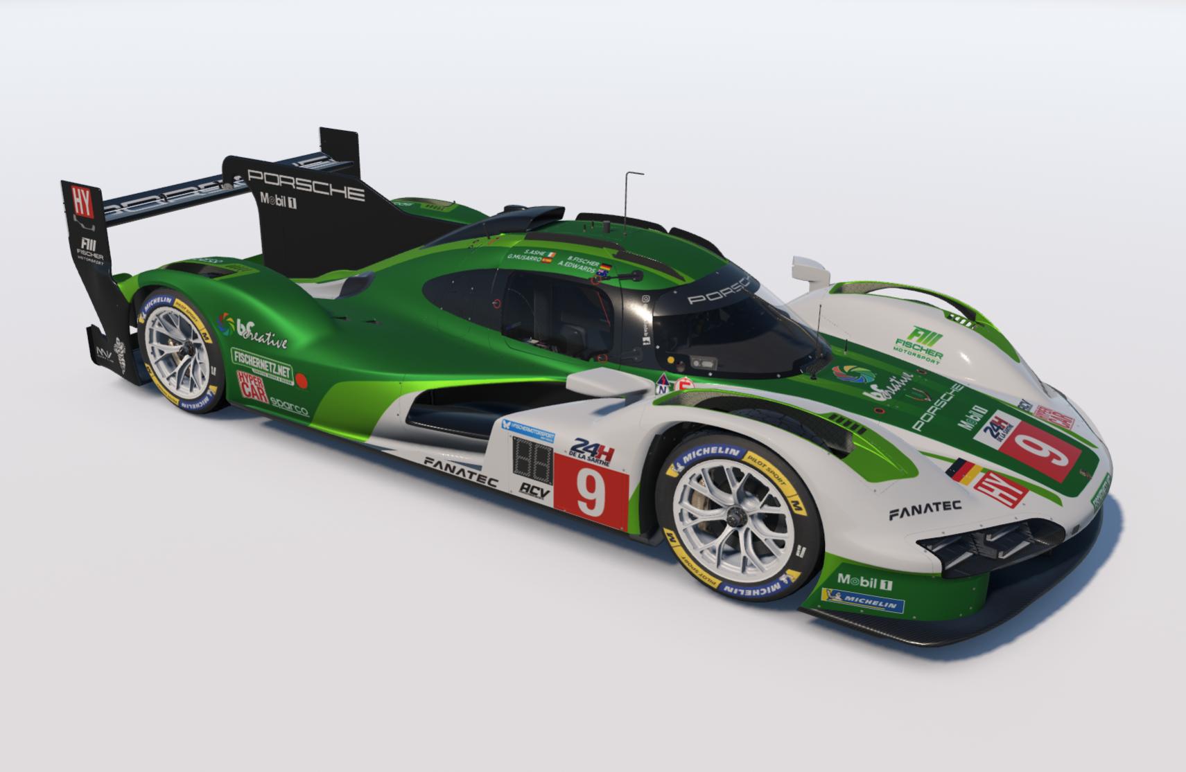Preview of 2026 ACV 24 Heures de la Sarthe - Fischer Motorsport Porsche 963 by Benjamin Fischer