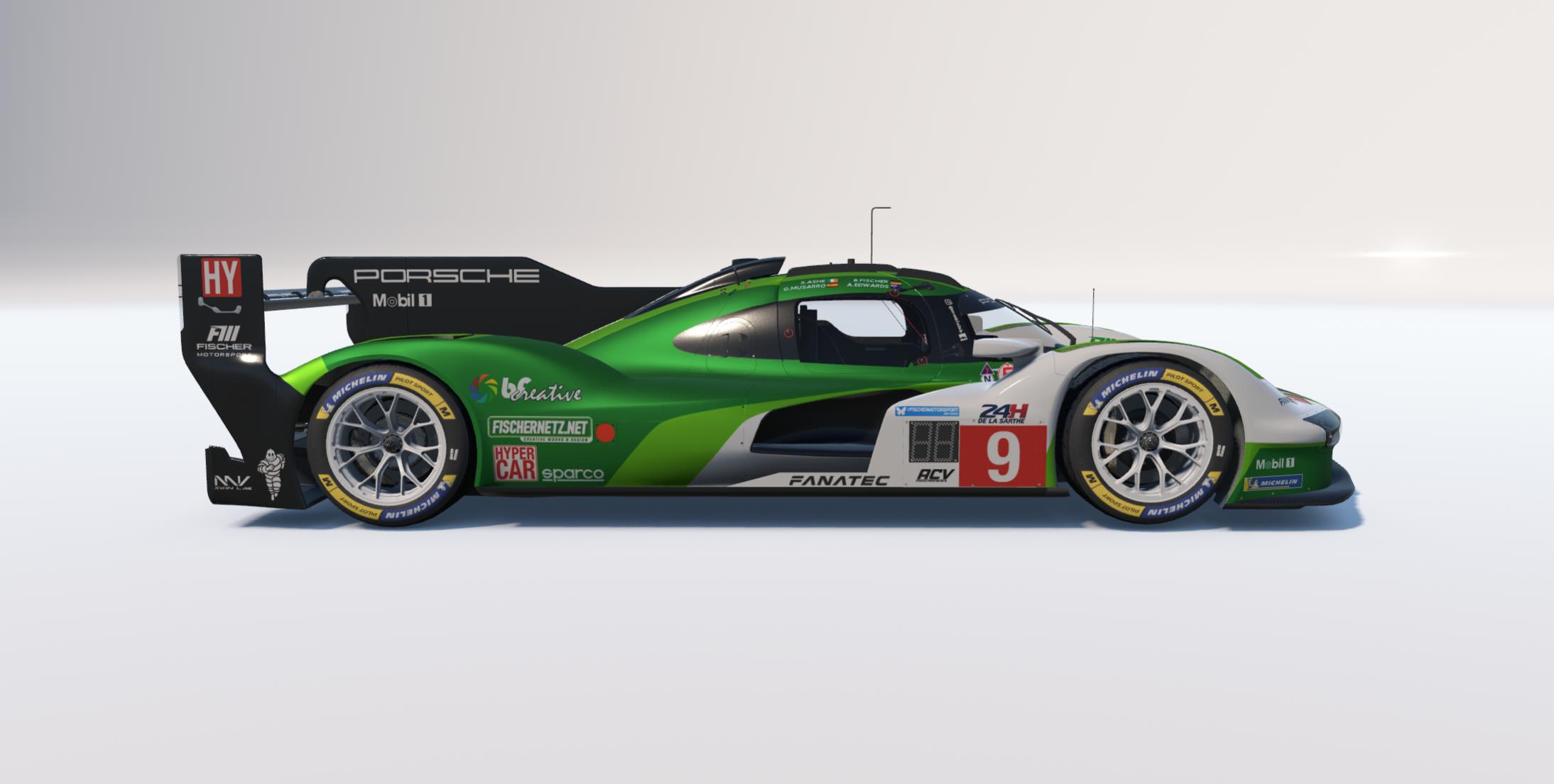 Preview of 2026 ACV 24 Heures de la Sarthe - Fischer Motorsport Porsche 963 by Benjamin Fischer