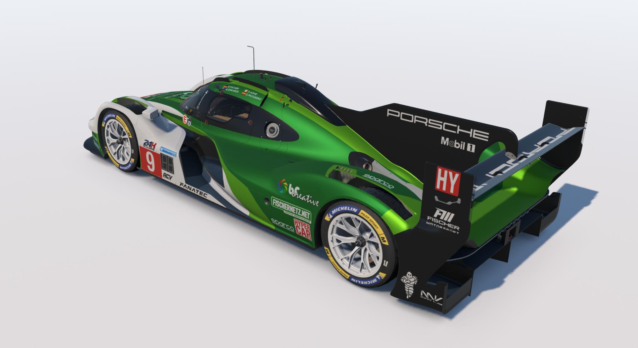 Preview of 2026 ACV 24 Heures de la Sarthe - Fischer Motorsport Porsche 963 by Benjamin Fischer