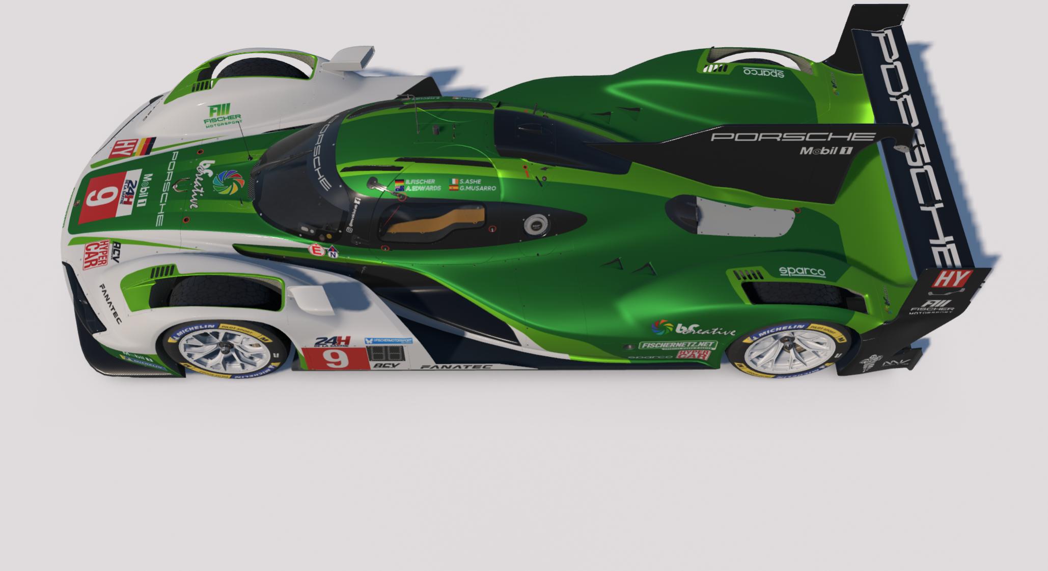 Preview of 2026 ACV 24 Heures de la Sarthe - Fischer Motorsport Porsche 963 by Benjamin Fischer