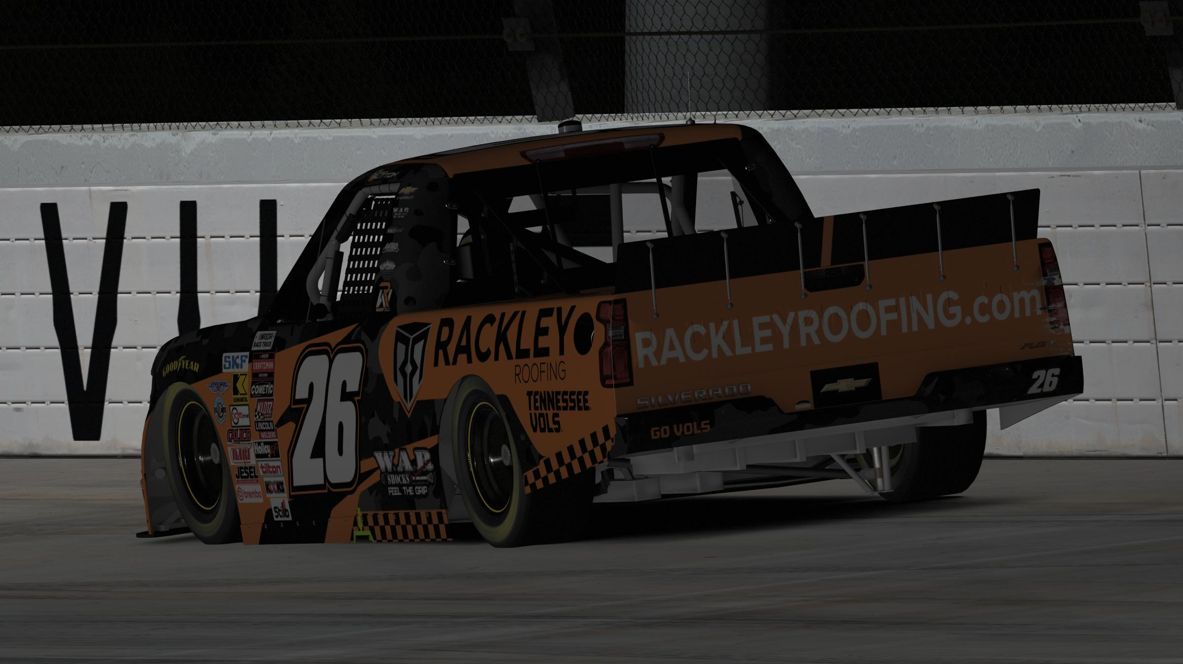 Preview of 2026 Dawson Sutton #26 Tennessee Vols Nashville Silverado - Custom # by Landon Rock