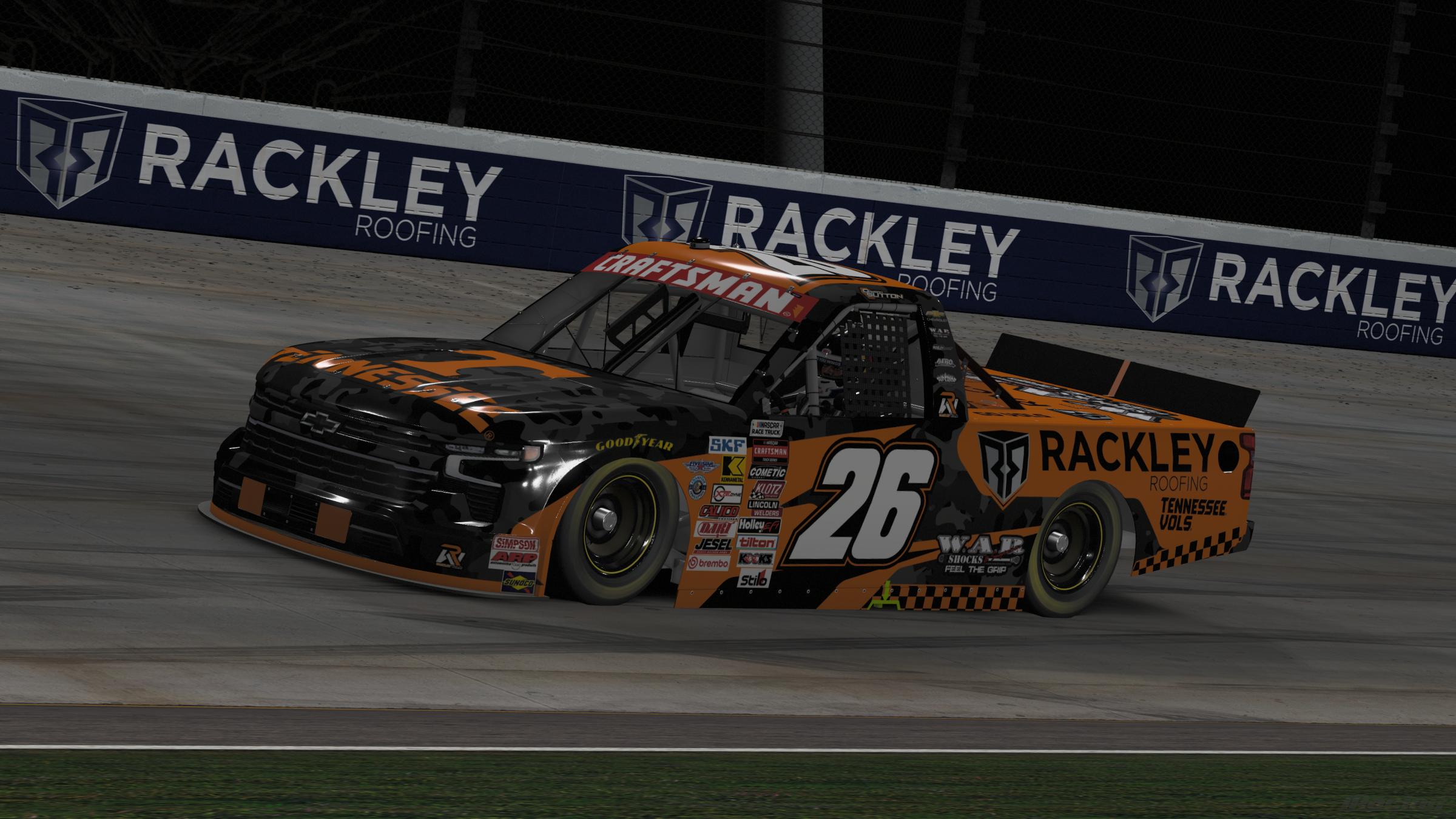 Preview of 2026 Dawson Sutton #26 Tennessee Vols Nashville Silverado - Sim-Stamp # by Landon Rock