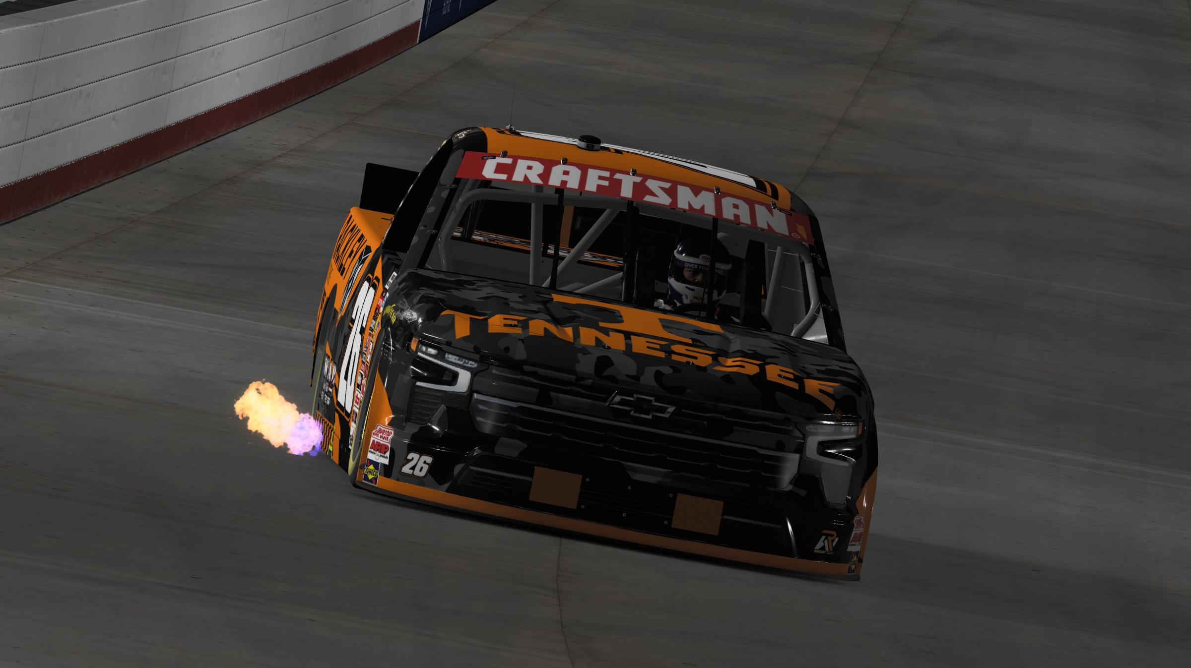 Preview of 2026 Dawson Sutton #26 Tennessee Vols Nashville Silverado - Sim-Stamp # by Landon Rock