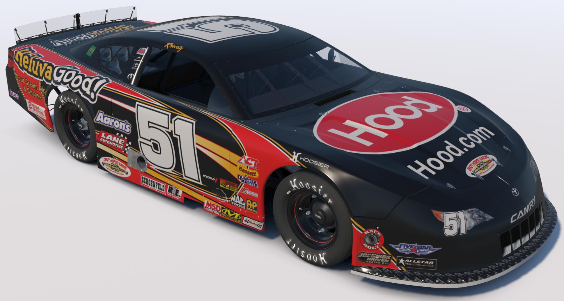 Preview of Kyle Busch 2011 Oxford 250 Win - Hood / Heluva Good by Billy R Roberts