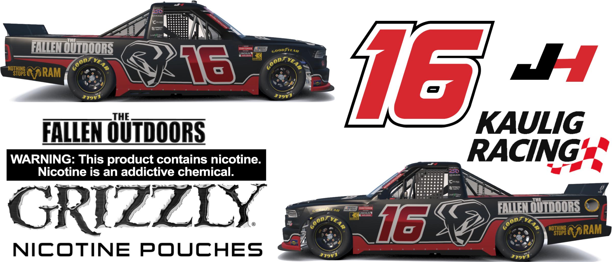 Preview of Justin Haley 2026 Grizzly Nicotine Pouches  by Benjamin W. Rogers