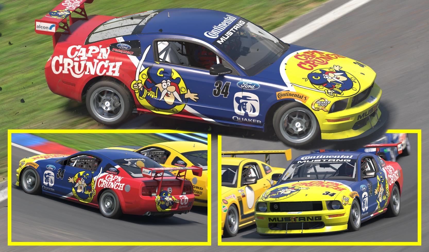 Preview of Mustang Cap N Crunch by Clyde Coman