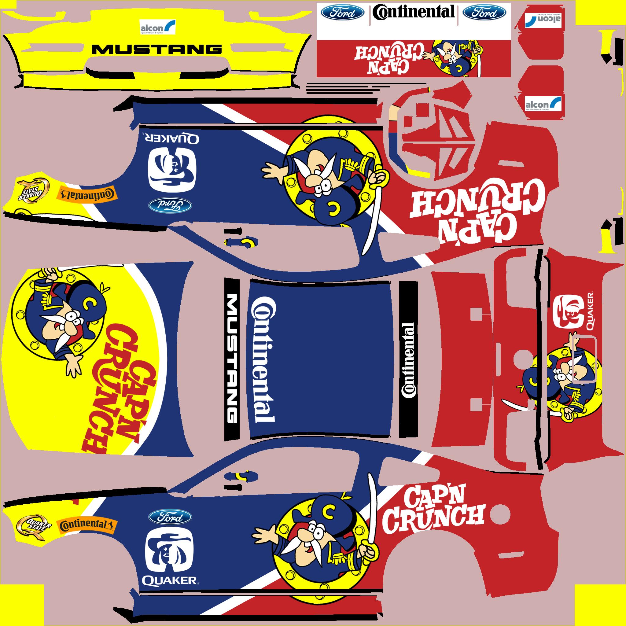 Preview of Mustang Cap N Crunch by Clyde Coman