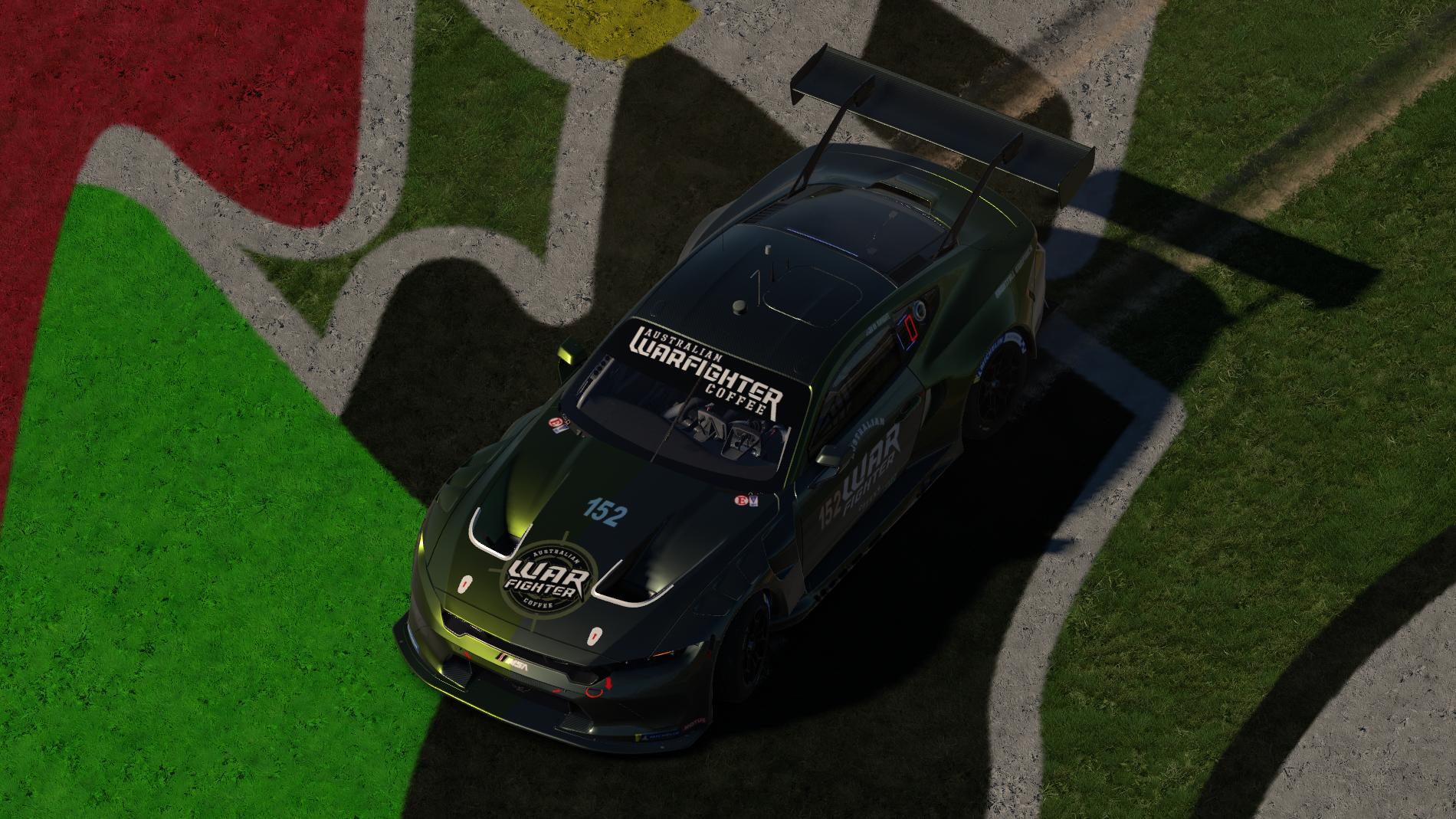 Preview of Australian Warfighter Coffee Mustang GT3 by Knightfall Graphics by Matt J K.