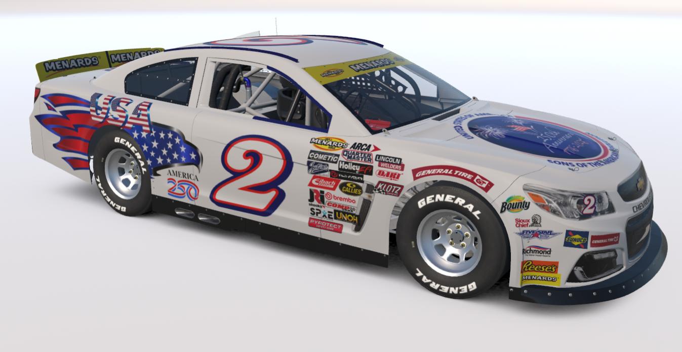 Preview of 250 4th of July ARCA Chevy SS by Tyrone Yohe