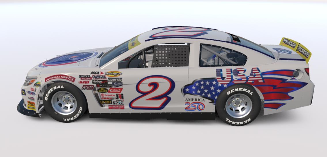 Preview of 250 4th of July ARCA Chevy SS by Tyrone Yohe