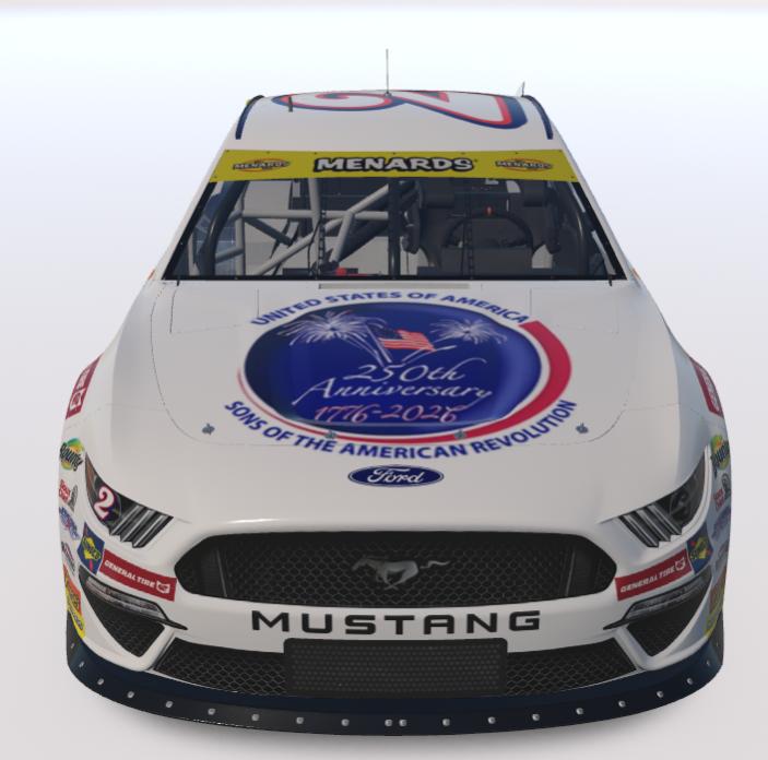 Preview of 250 4th of July ARCA Ford Mustang by Tyrone Yohe