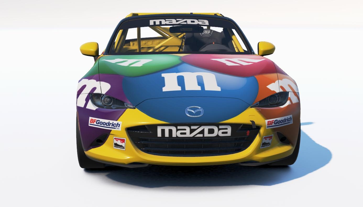 Preview of Mazda MX5 M&Ms Kyle Busch Tribute by Don Craig