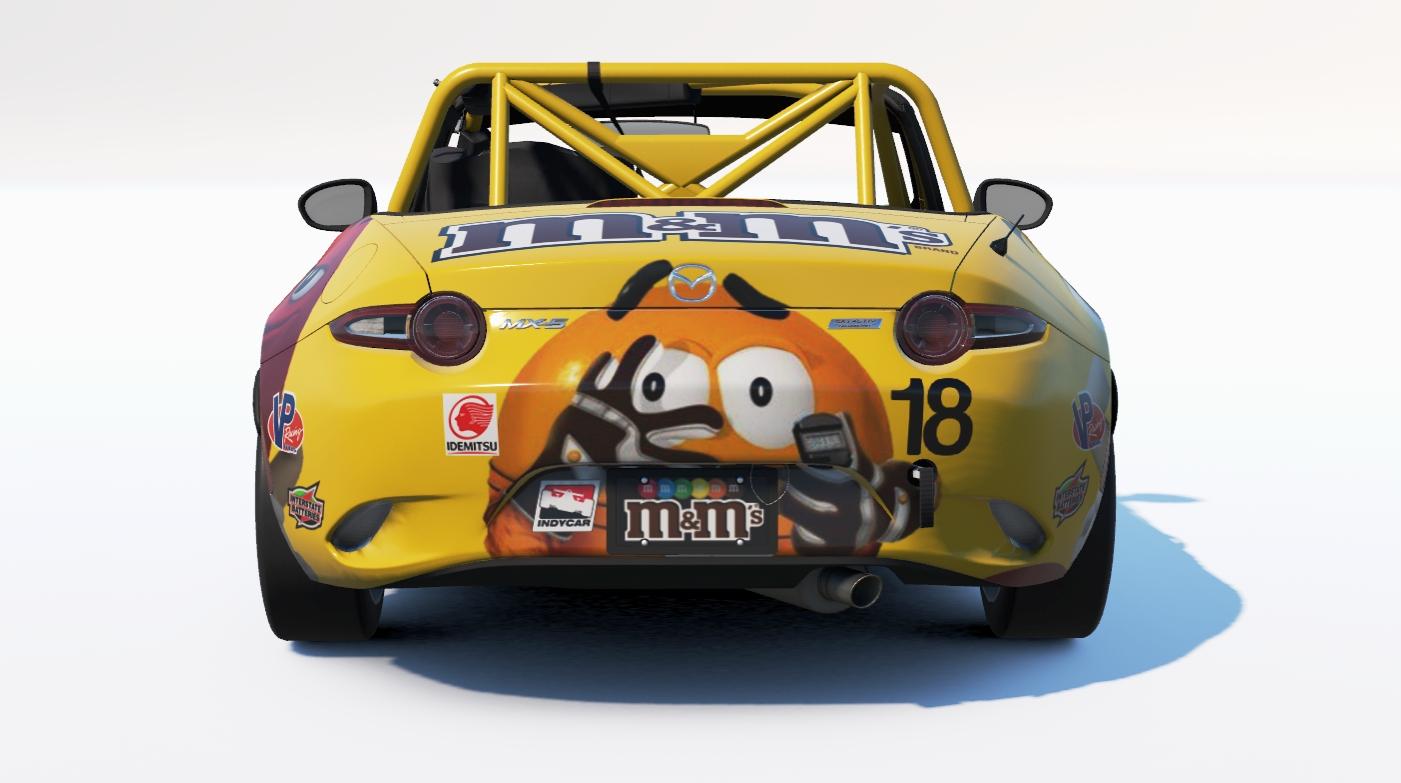 Preview of Mazda MX5 M&Ms Kyle Busch Tribute by Don Craig