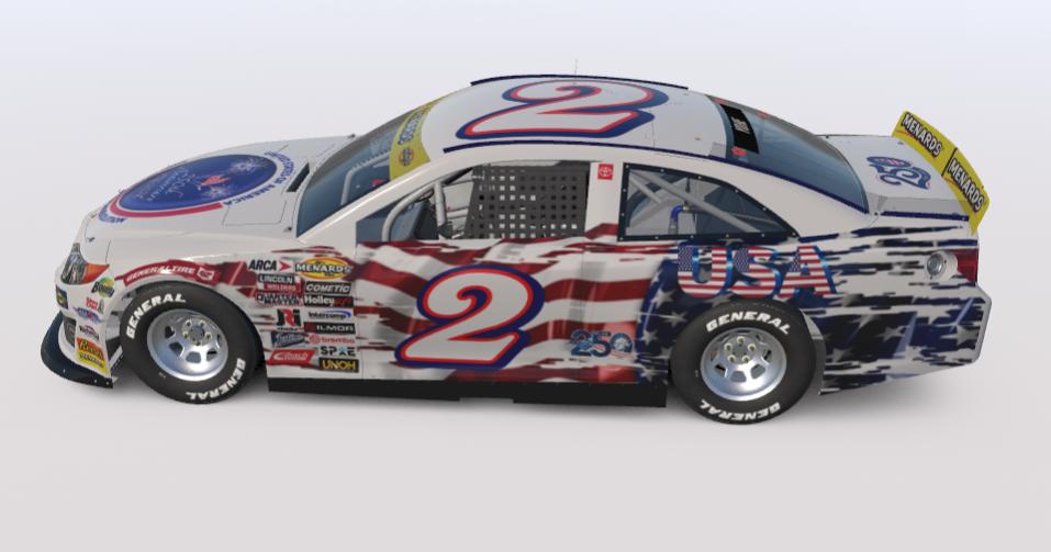Preview of 250 4th of July ARCA Toyota Camry by Tyrone Yohe