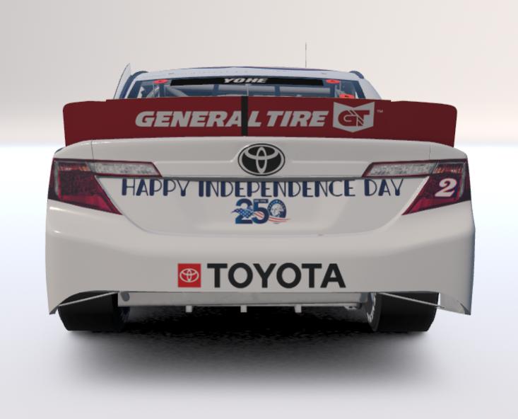 Preview of 250 4th of July ARCA Toyota Camry by Tyrone Yohe
