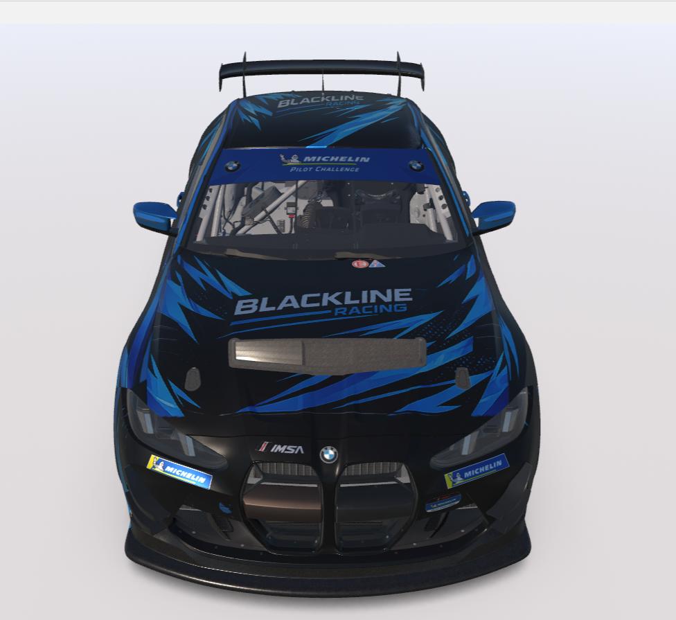 Preview of BMW M4 EVO GT4 Blackline racing Livery by Guy Robertson