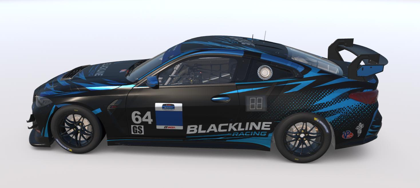 Preview of BMW M4 EVO GT4 Blackline racing Livery by Guy Robertson