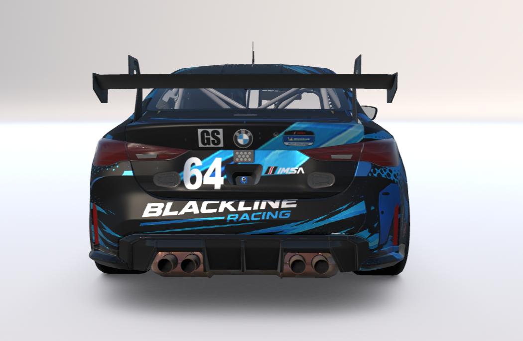 Preview of BMW M4 EVO GT4 Blackline racing Livery by Guy Robertson