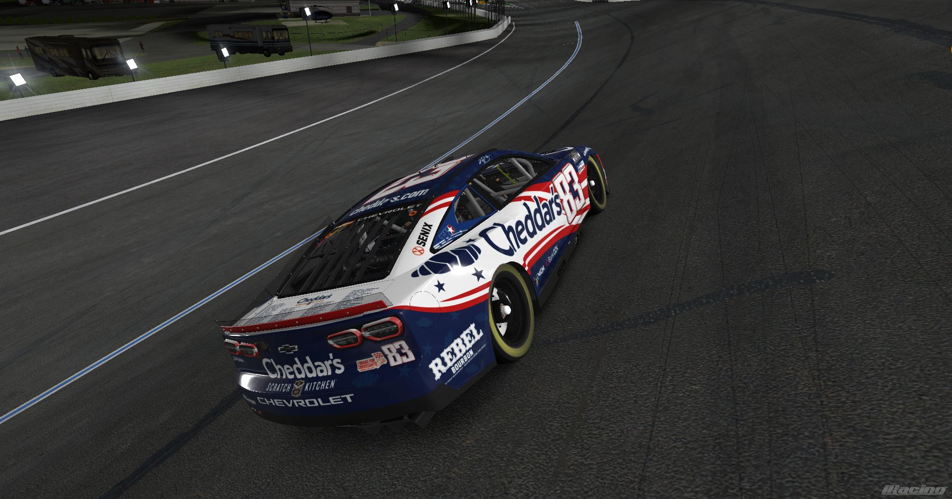 Preview of #83 - Matthew Hake - Cheddars Patriotic USA / Kyle Busch Tribute - PRSL Cup Series Season 3 by Teejay Handley