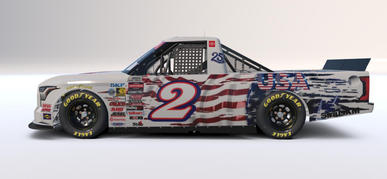 Preview of 250 4th of July Toyota Truck 2022 by Tyrone Yohe