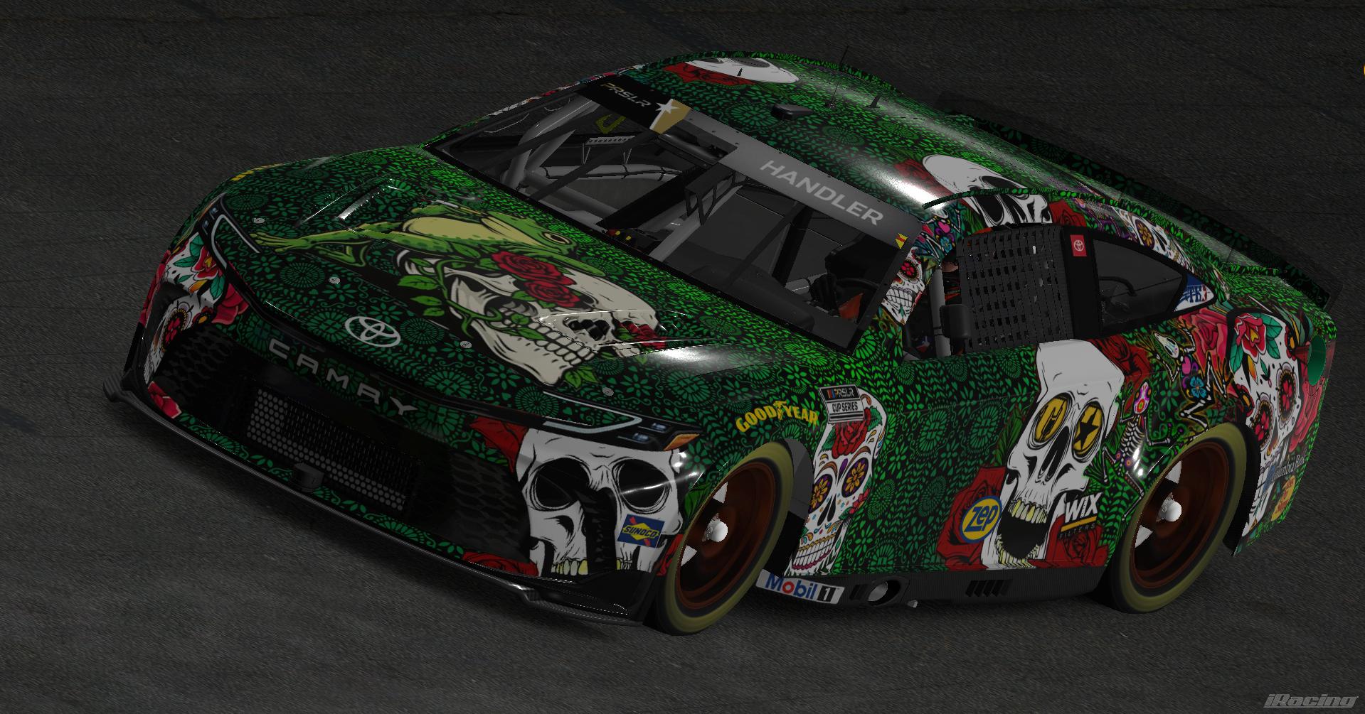 Preview of Sim Stamp - Amanda Handler - Frogs, Skulls, & Roses / TH Designs / Dia De Los Muertos - PRSL Cup Series Season 3 by Teejay Handley