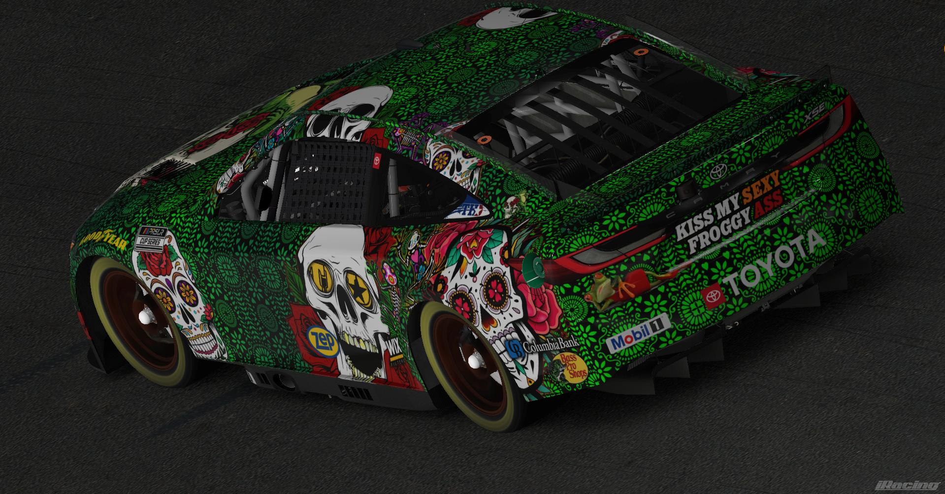 Preview of Sim Stamp - Amanda Handler - Frogs, Skulls, & Roses / TH Designs / Dia De Los Muertos - PRSL Cup Series Season 3 by Teejay Handley