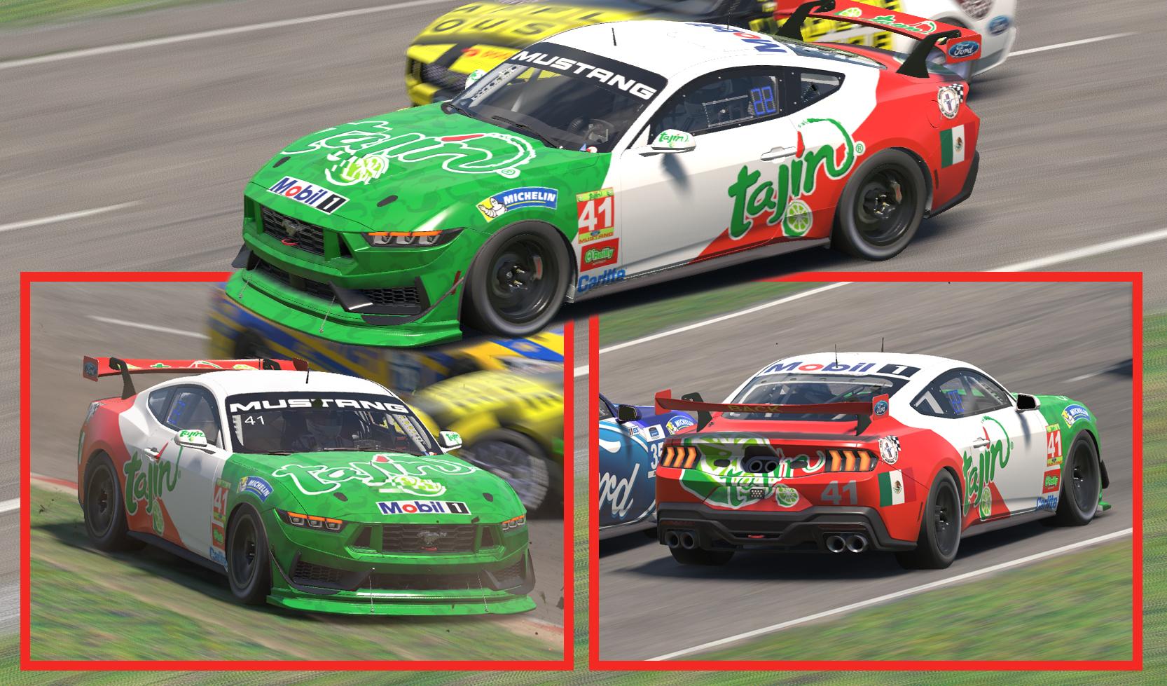 Preview of Mustang GT4 Tajin by Clyde Coman
