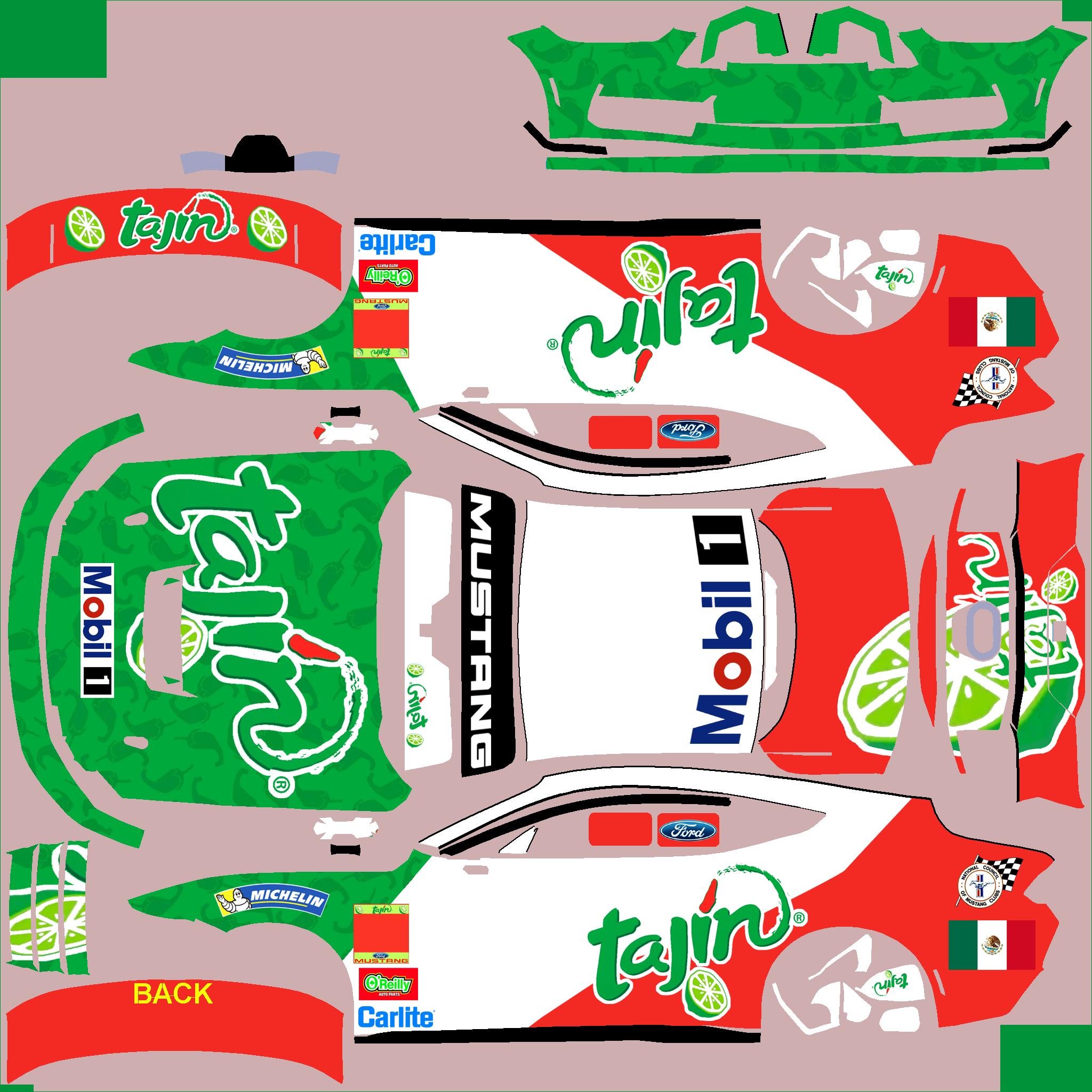 Preview of Mustang GT4 Tajin by Clyde Coman