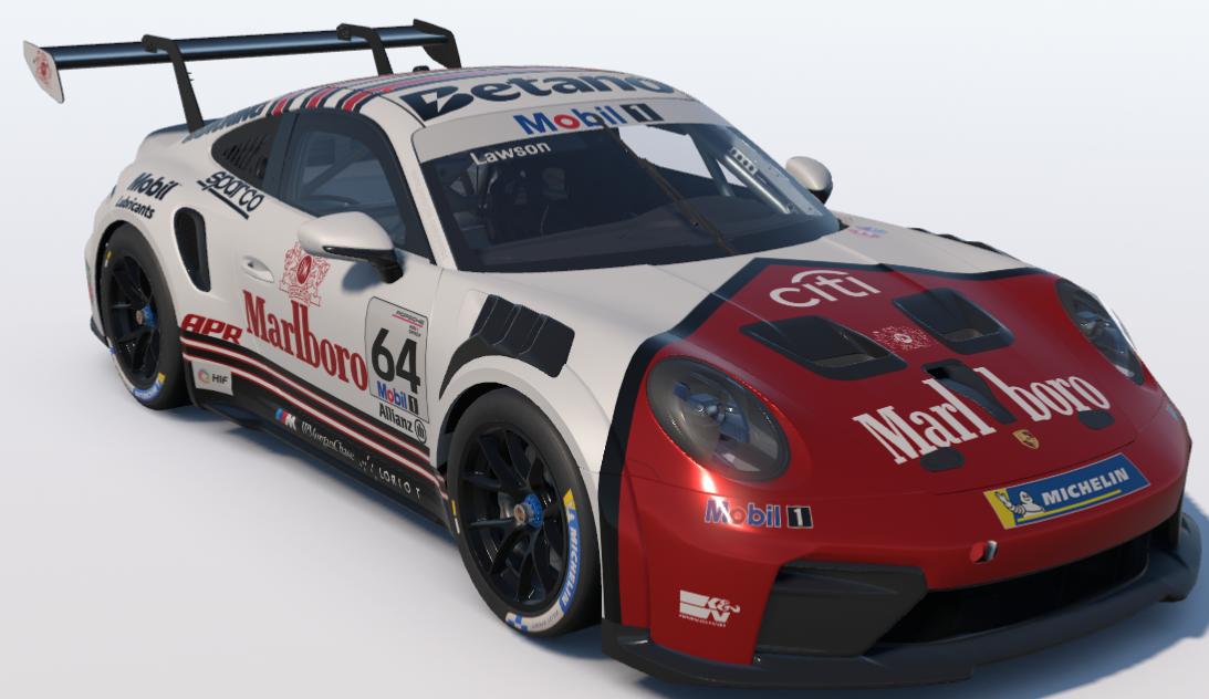 Preview of Inverse Marlboro Mobil Lubricants Porsche 911 Cup (992.2) by Ronald Lawson2