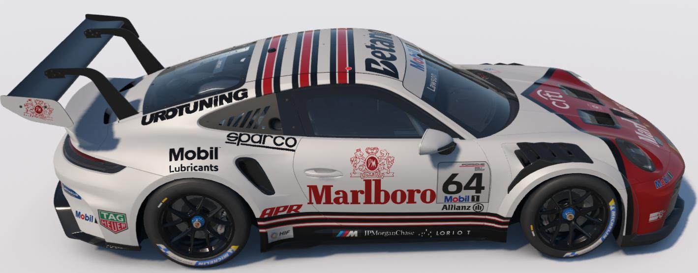 Preview of Inverse Marlboro Mobil Lubricants Porsche 911 Cup (992.2) by Ronald Lawson2