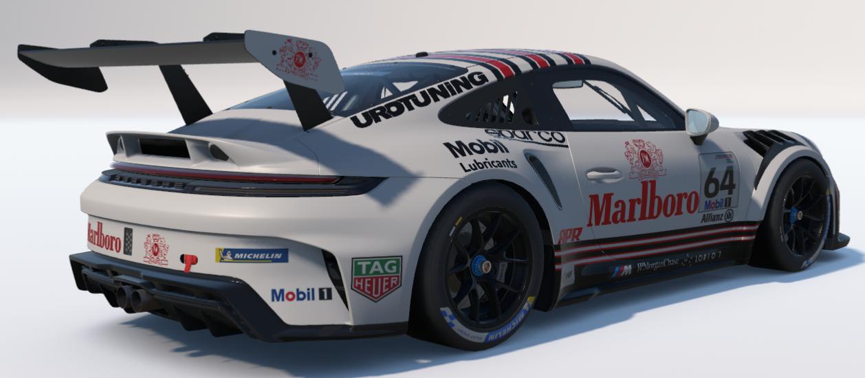Preview of Inverse Marlboro Mobil Lubricants Porsche 911 Cup (992.2) by Ronald Lawson2
