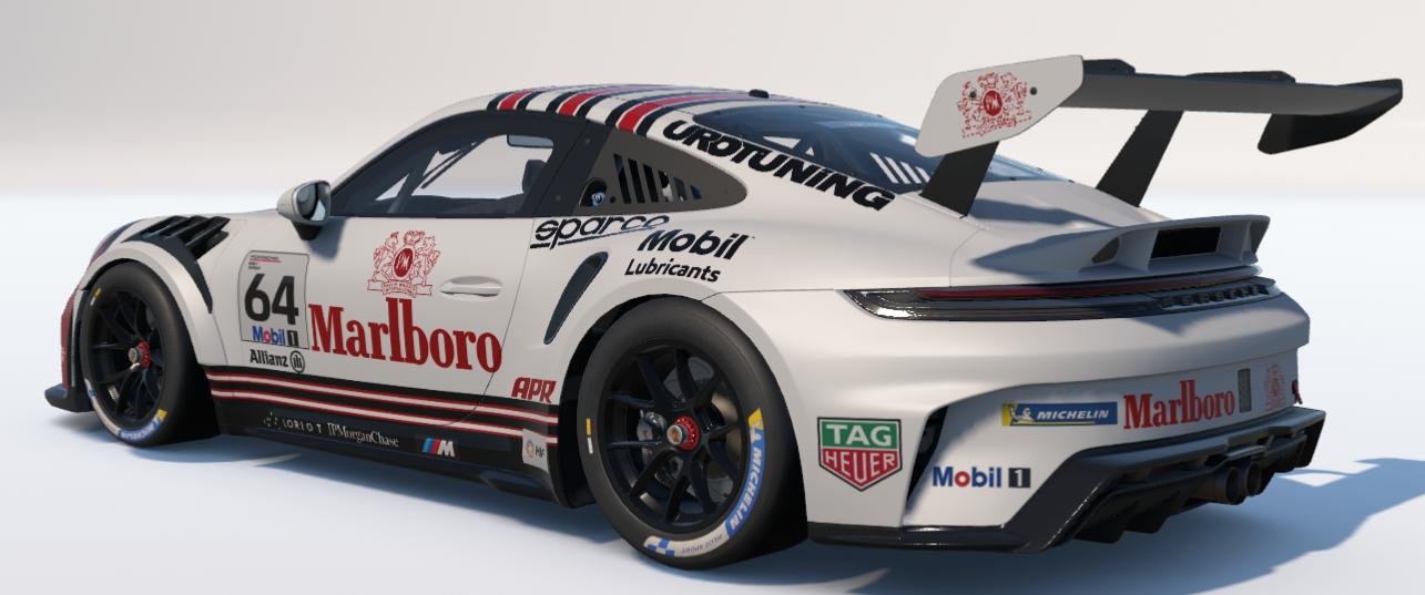 Preview of Inverse Marlboro Mobil Lubricants Porsche 911 Cup (992.2) by Ronald Lawson2
