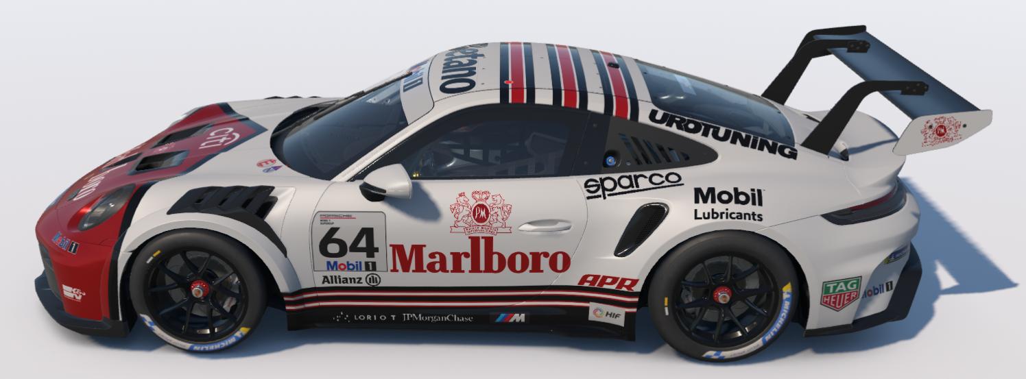 Preview of Inverse Marlboro Mobil Lubricants Porsche 911 Cup (992.2) by Ronald Lawson2