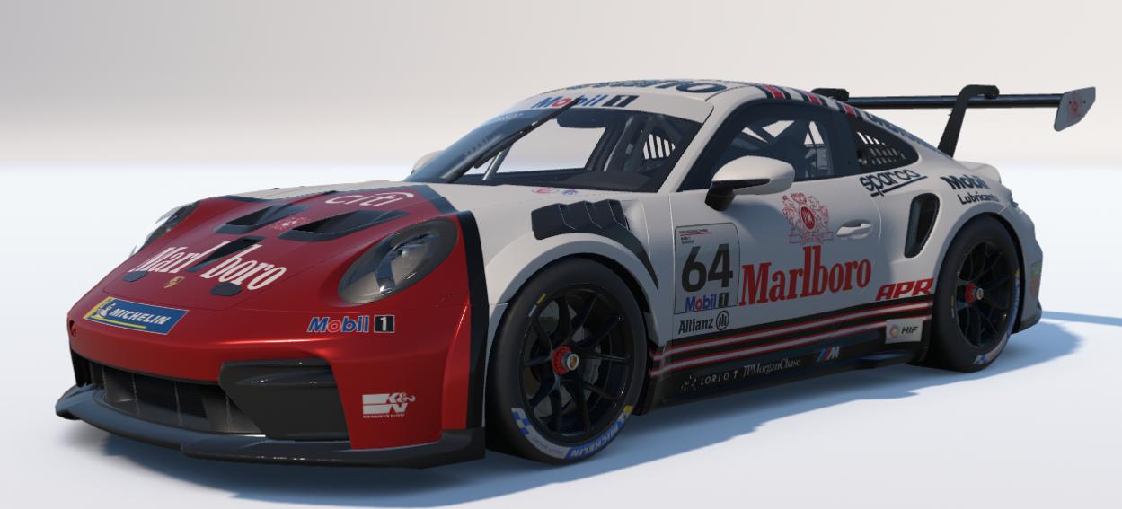 Preview of Inverse Marlboro Mobil Lubricants Porsche 911 Cup (992.2) by Ronald Lawson2