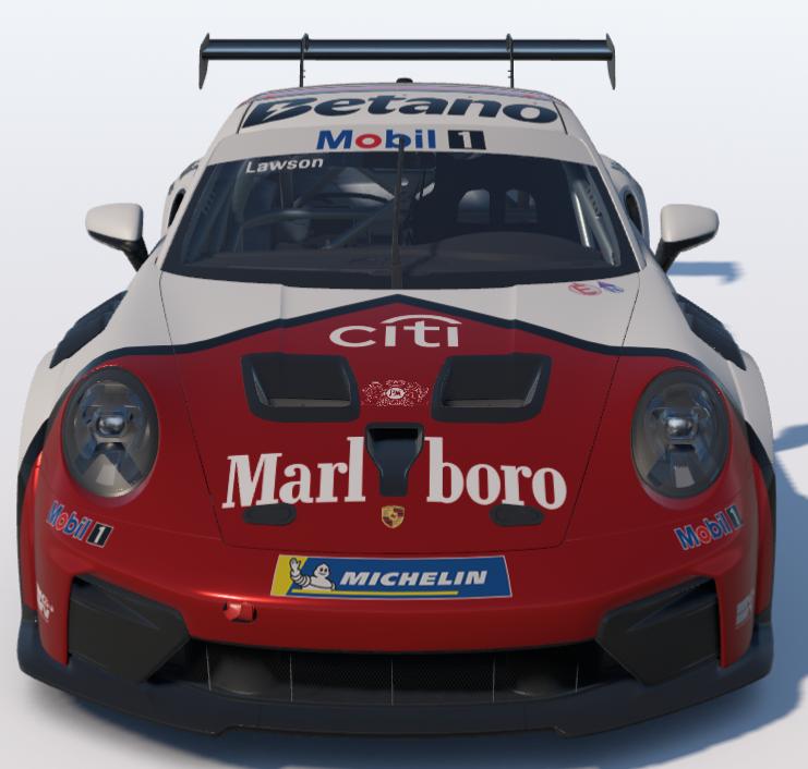 Preview of Inverse Marlboro Mobil Lubricants Porsche 911 Cup (992.2) by Ronald Lawson2